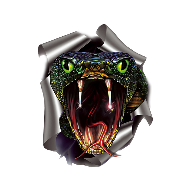 Sticker Snake - 17,6x20cm