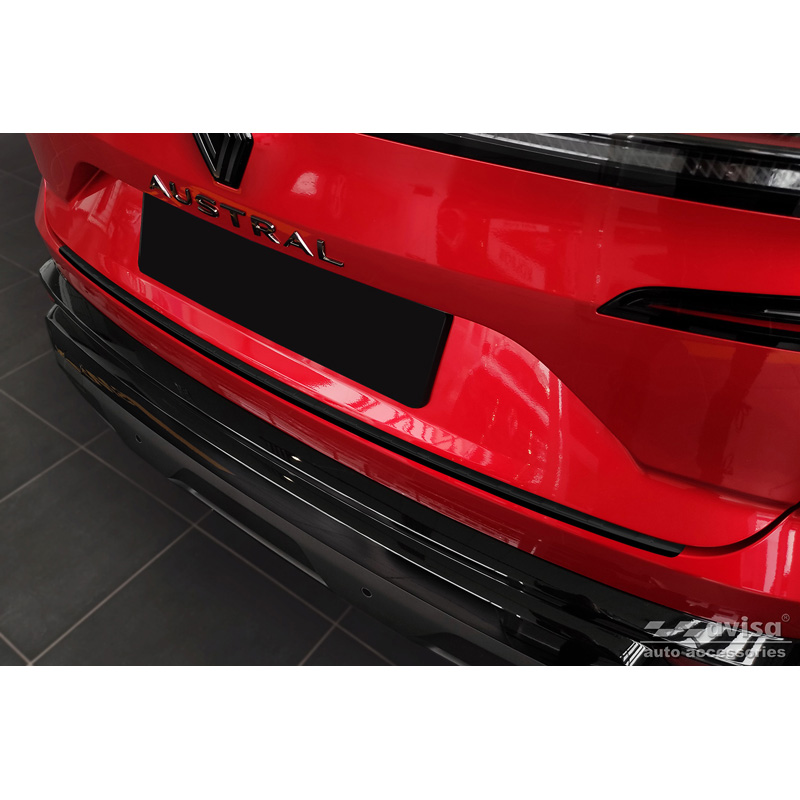 Matzwart RVS Achterbumperprotector passend voor Renault Austral 2022-