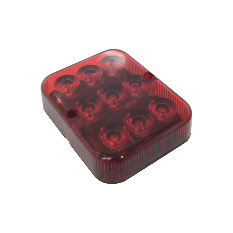 Mistachterlicht 19 LED 12V 10x8x2,5cm