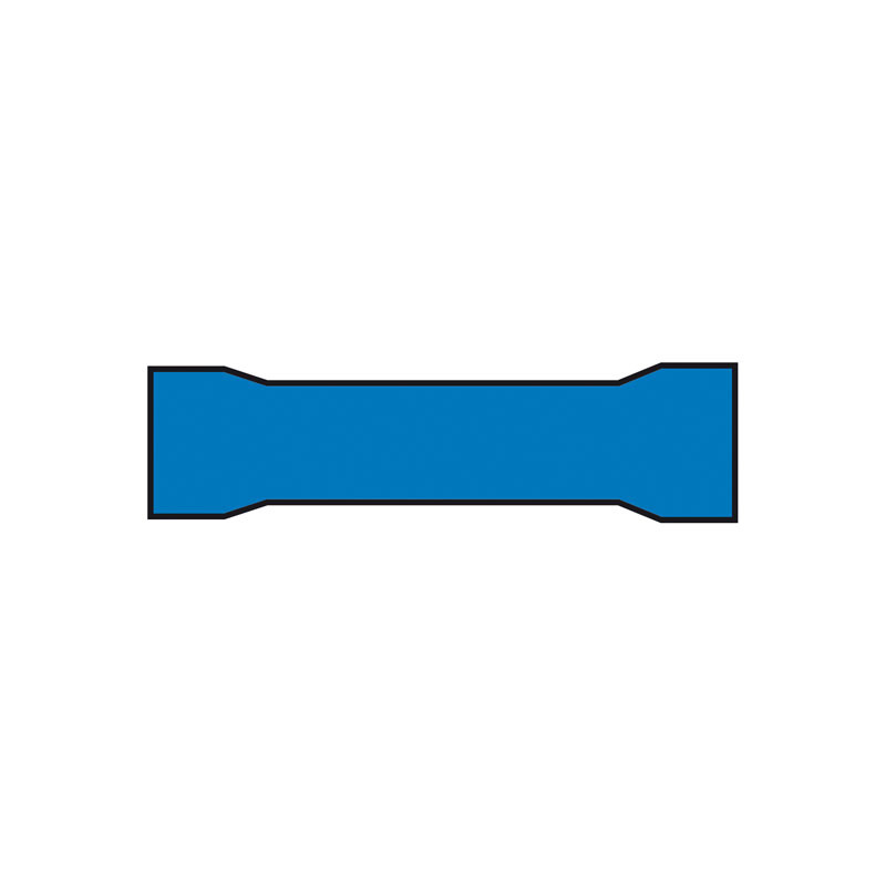 Kabelverbinders 546 blauw blister 10-stuks