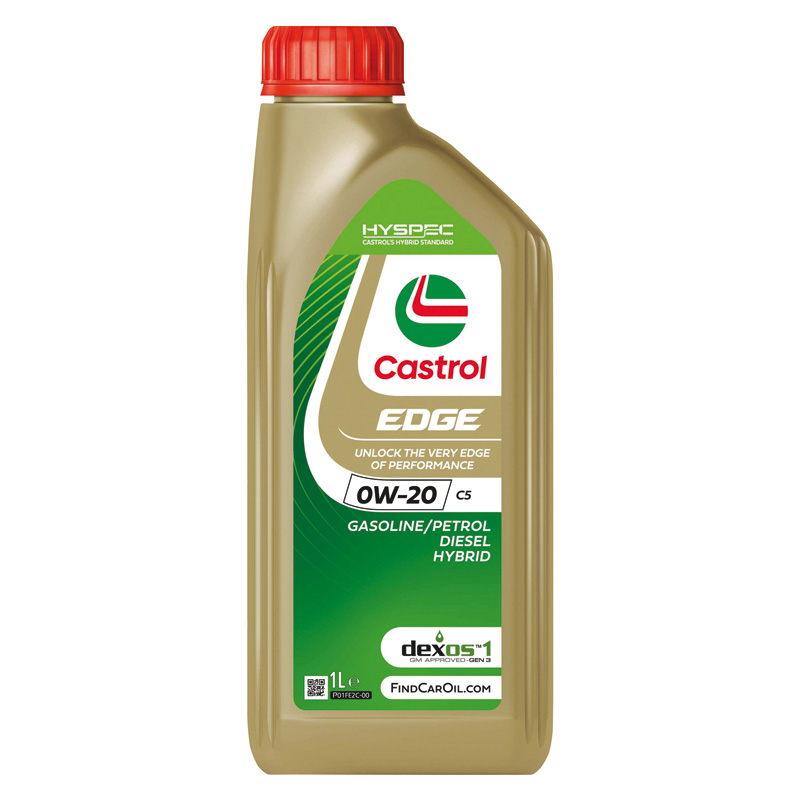 Castrol Motorolie Edge 0W-20 C5 1-liter