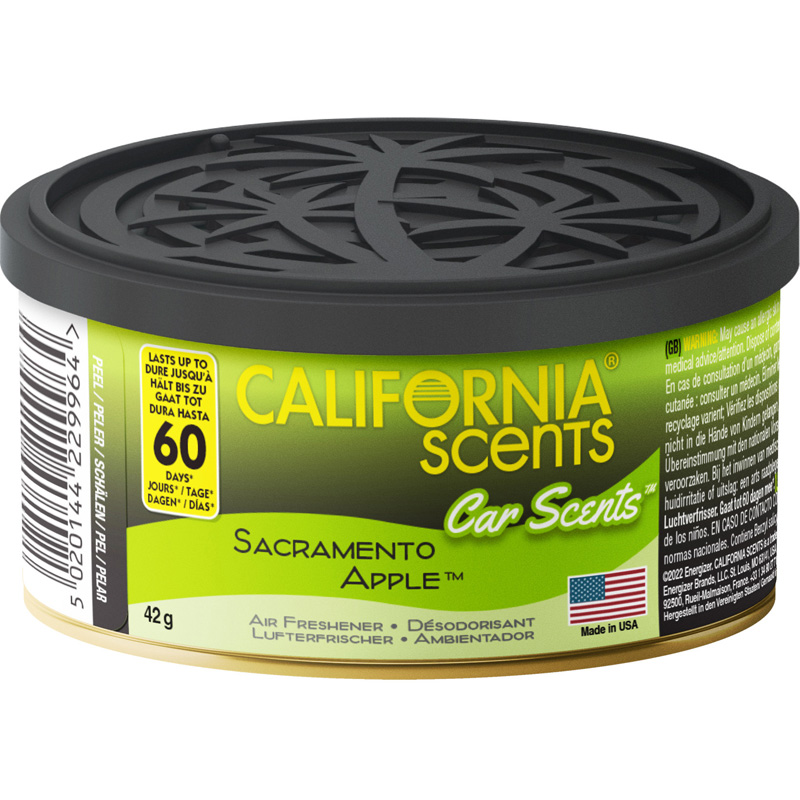 California Scents Luchtverfrisser - Sacramento Apple - Blikje 42gr