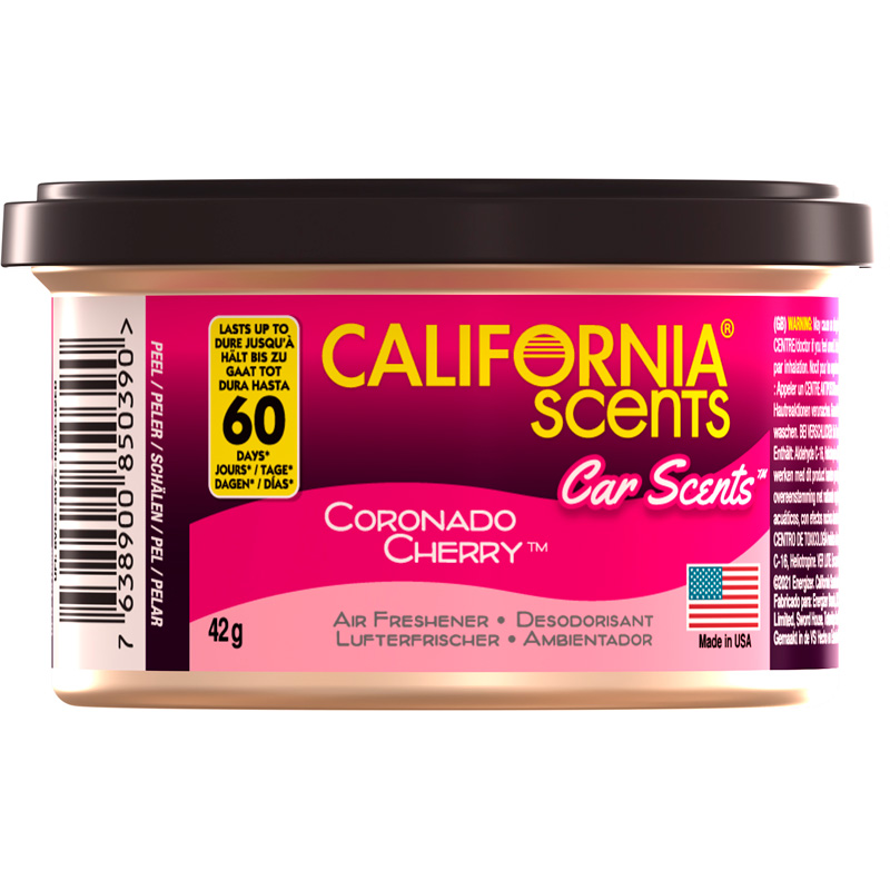 California Scents Luchtverfrisser - Coronado Cherry - Blikje 42gr