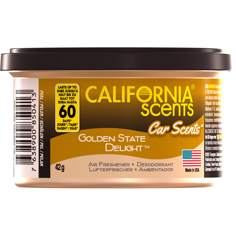 California Scents Luchtverfrisser - Golden State Delight - Blikje 42gr