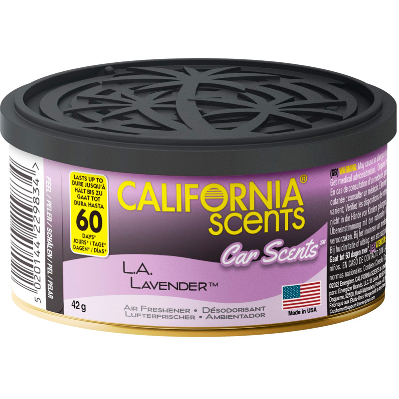 California Scents Luchtverfrisser - L.A. Lavender - Blikje 42gr
