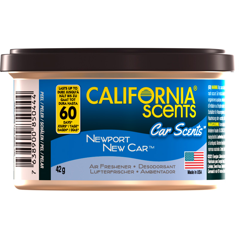 California Scents Luchtverfrisser - Newport New Car - Blikje 42gr