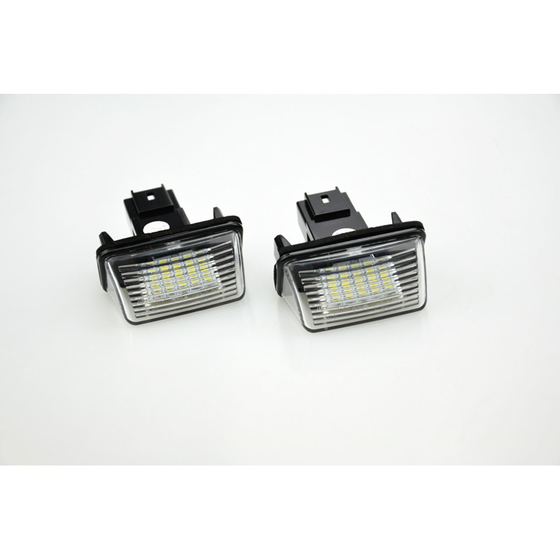 Set LED Nummerplaatverlichting passend voor Citroën/Peugeot diverse modellen