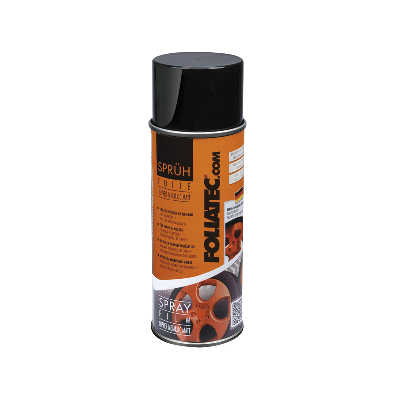 Foliatec Spray Film (Spuitfolie) - koper metallic mat 1x400ml