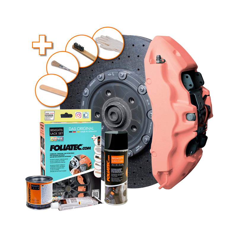 Foliatec Remklauwlakset - Juicy Peach (Pastel) - 3 Componenten