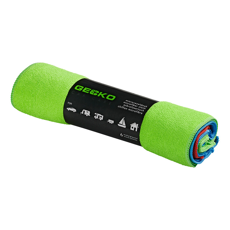 Gecko Microvezeldoeken 6-stuks 40x30cm