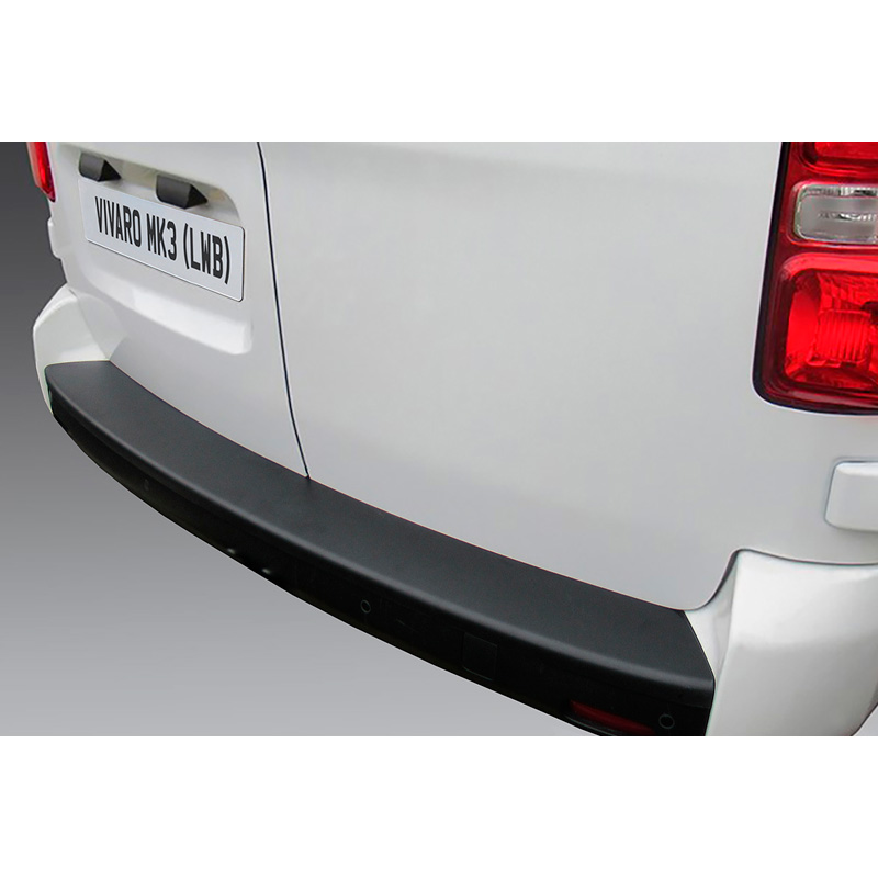 ABS Achterbumper beschermlijst passend voor Opel Vivaro III LWB 2019- Zwart
