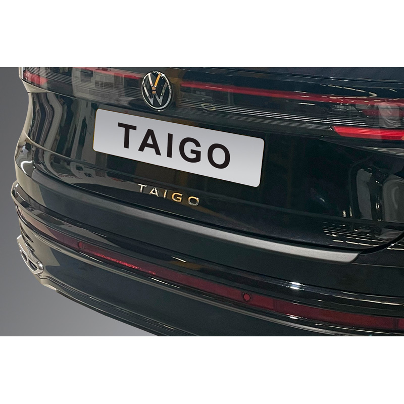 ABS Achterbumper beschermlijst passend voor Volkswagen Taigo 2021- Zwart
