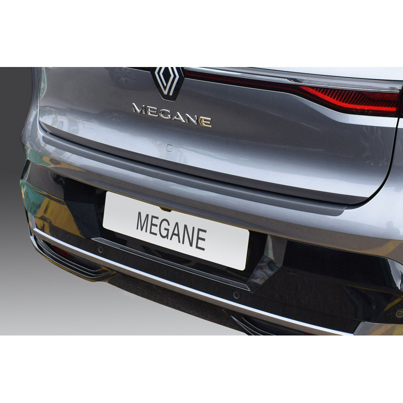 ABS Achterbumper beschermlijst passend voor Renault Megane E-Tech 2022- Zwart