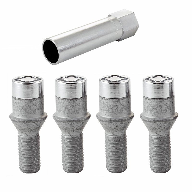 McGard HEX/Tuner Slotboutenset M12x1.50 - Konisch - Lengte 29.5mm (17mm kop)