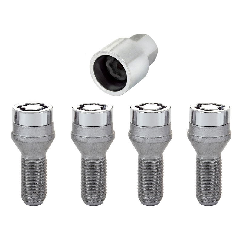 McGard Slotboutenset M14x1.25 - Konisch - Lengte 27.3mm (17mm kop)
