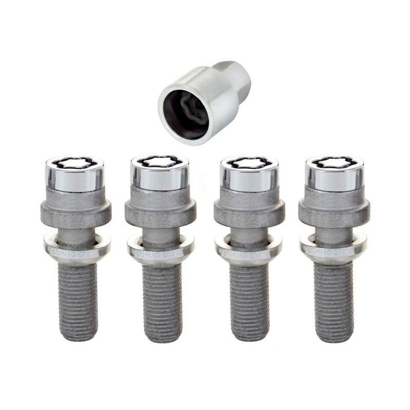 McGard Slotboutenset M14x1.50 - Bolkonisch R14 - Lengte 37,1mm (19mm kop)