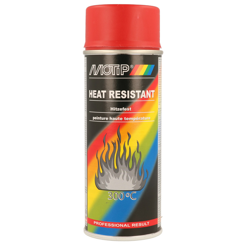 Motip Hittebestendige Lak - Rood  - 400ml