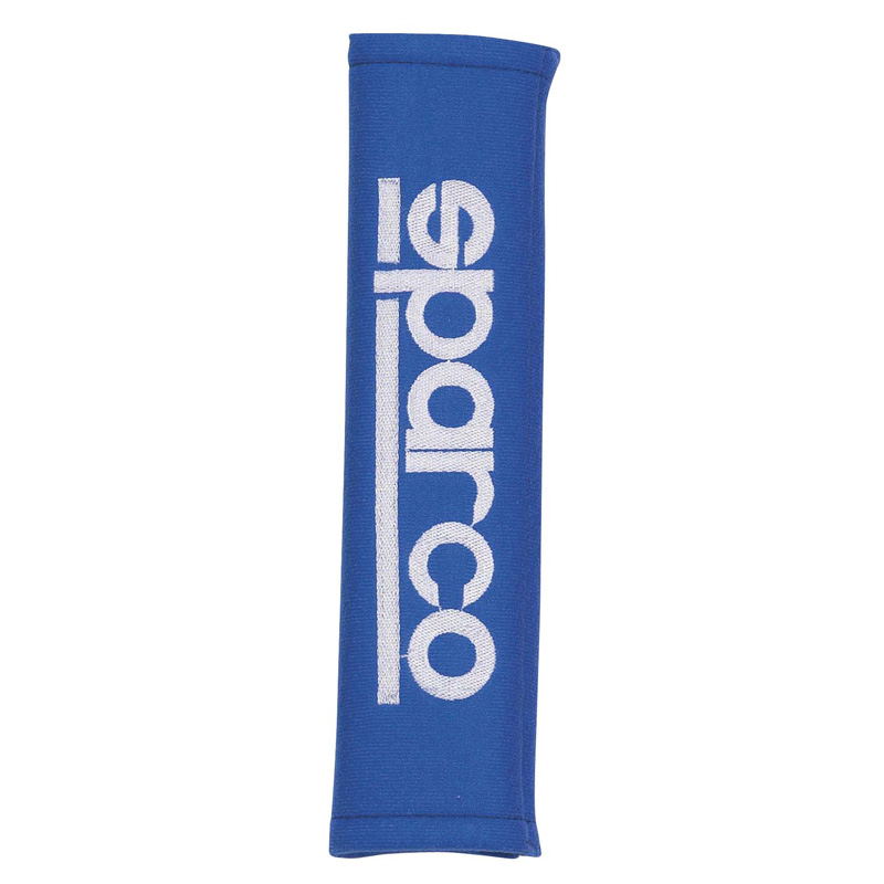 Sparco Set Gordelhoezen - Geborduurd logo - Blauw