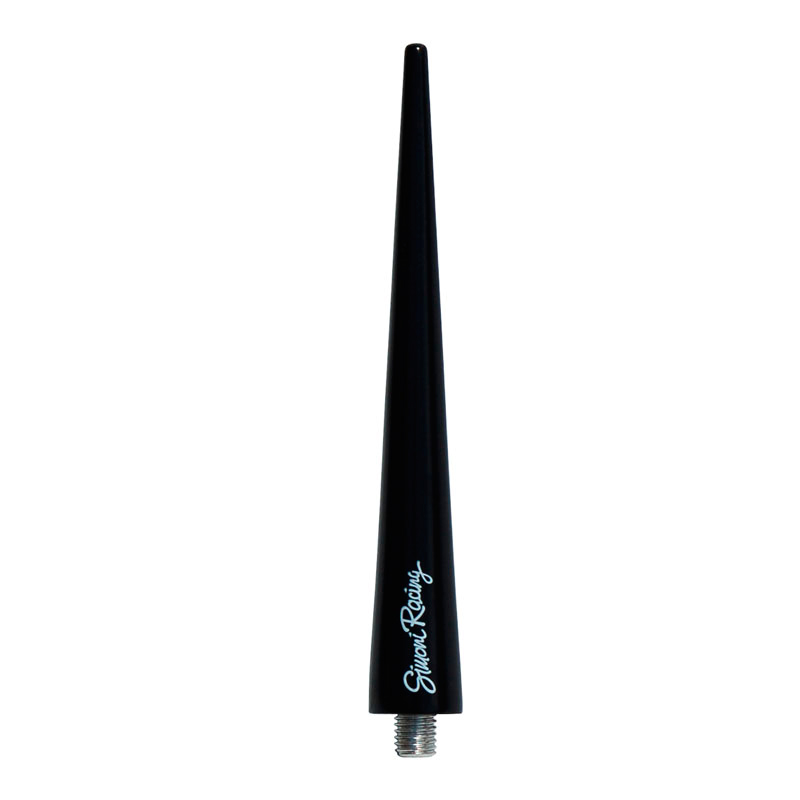 Simoni Racing Aluminium Antenne Slide - Zwart - Lengte 10,5cm