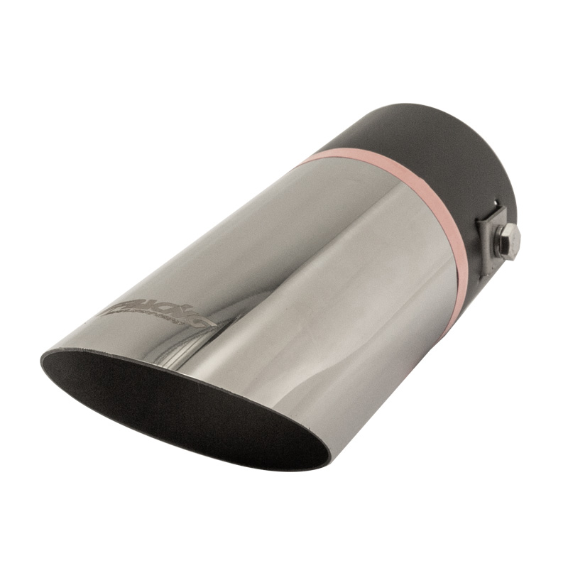 Simoni Racing Uitlaatsierstuk Rond/Schuin RVS - Ø60xL175mm - Montage ->60mm