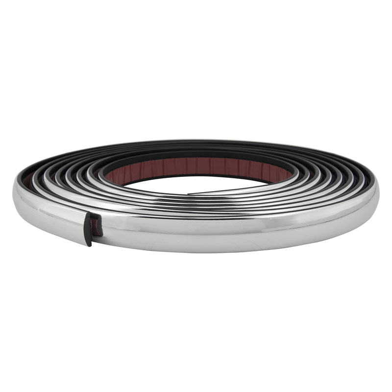 Universele zelfklevende chroomlijst - Breedte 20mm / Lengte 5 meter