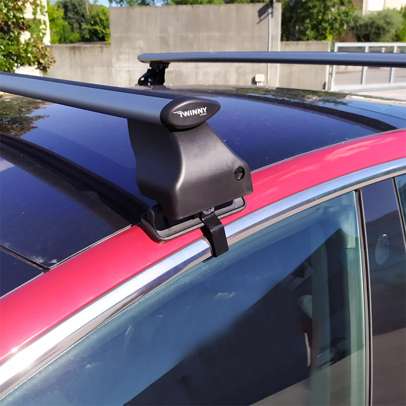 Dakdragerset Twinny Load Aluminium Fly Bar passend voor Tesla Model 3