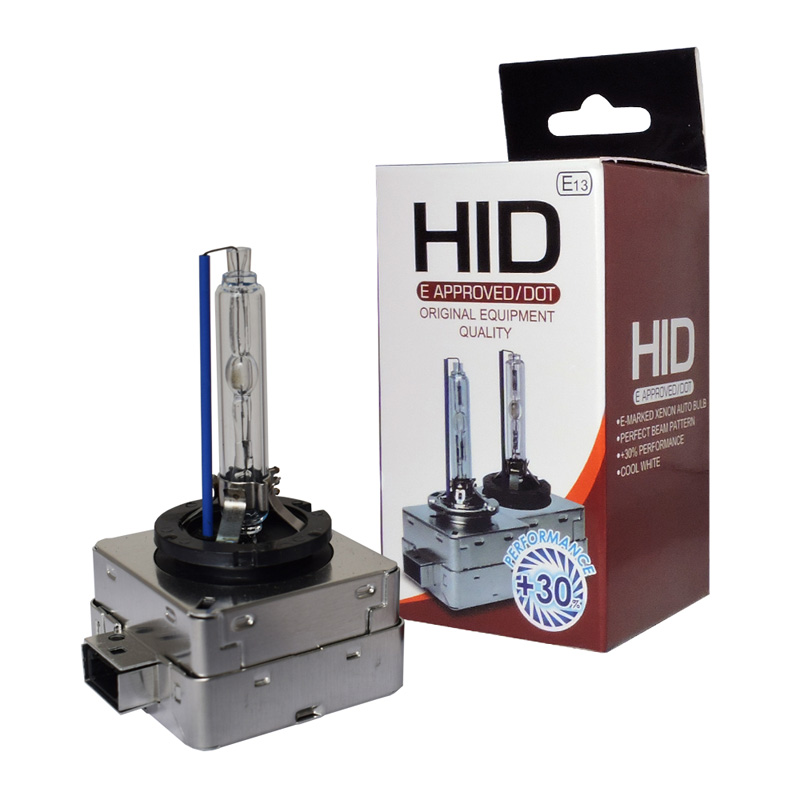 HID-Xenon lamp D1S 5000K + E-Keur, 1 stuk